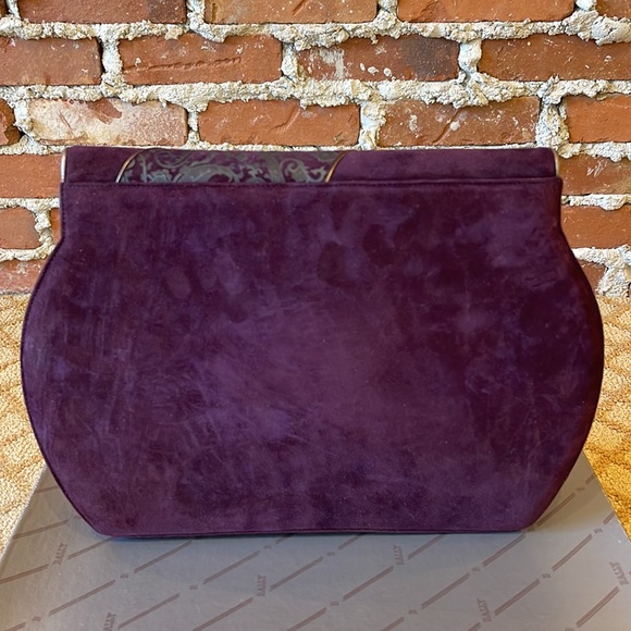 Vintage Bally Suede Handbag - Picture 4 of 13